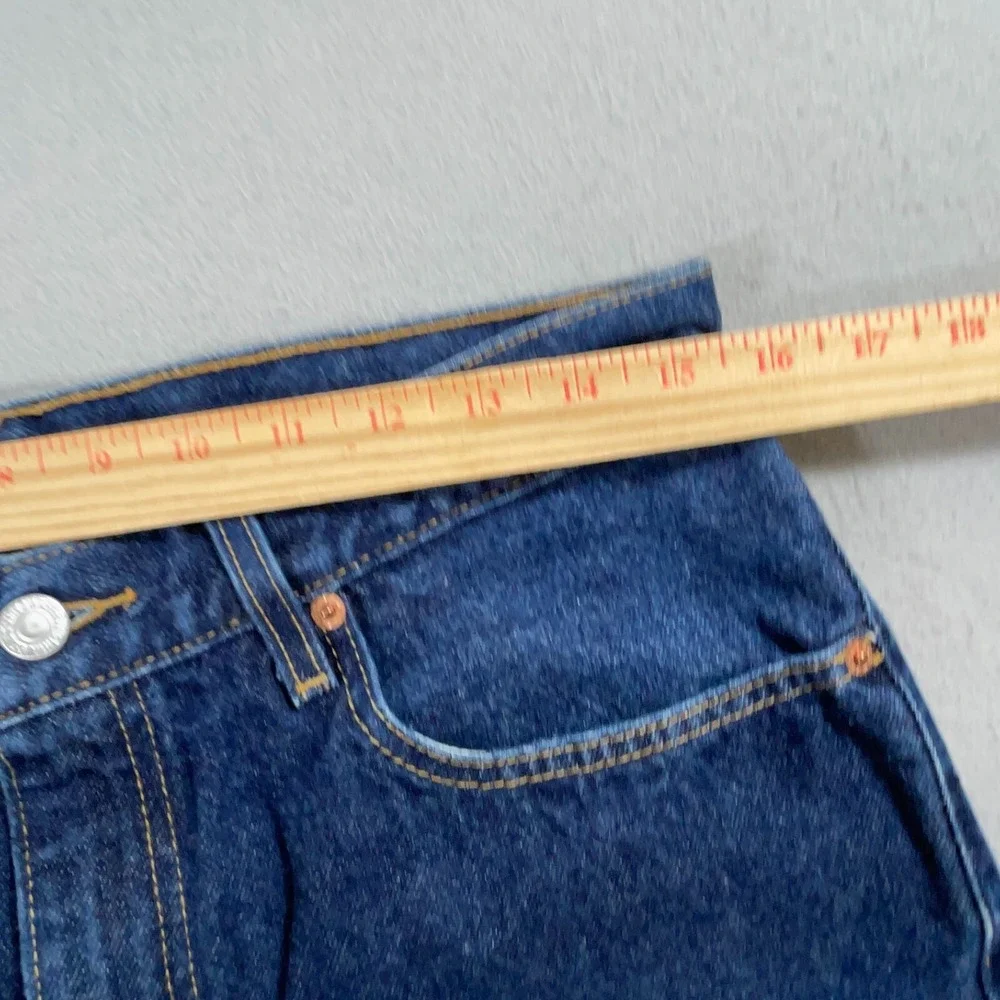 Vintage Levis 505 Regular Fit Men 33x30 Straight‎ Leg Dark Wash Denim Blackwing